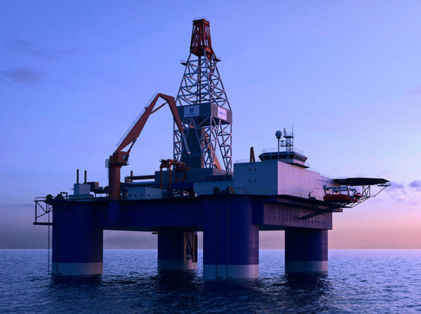 BT-5000 Midwater Drilling Semi