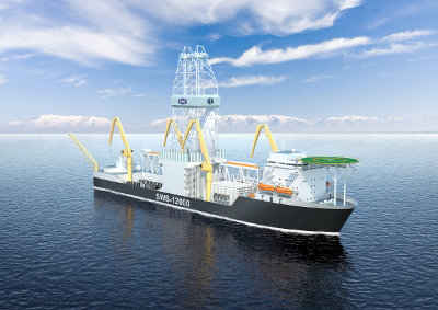 SWS-12000 Ultra Deepwater DP Drill Ship